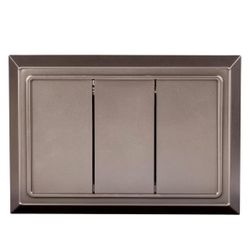 Defiant Wired Doorbell Chime, Brushed Nickel