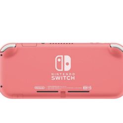 Pink Nintendo Switch Lite