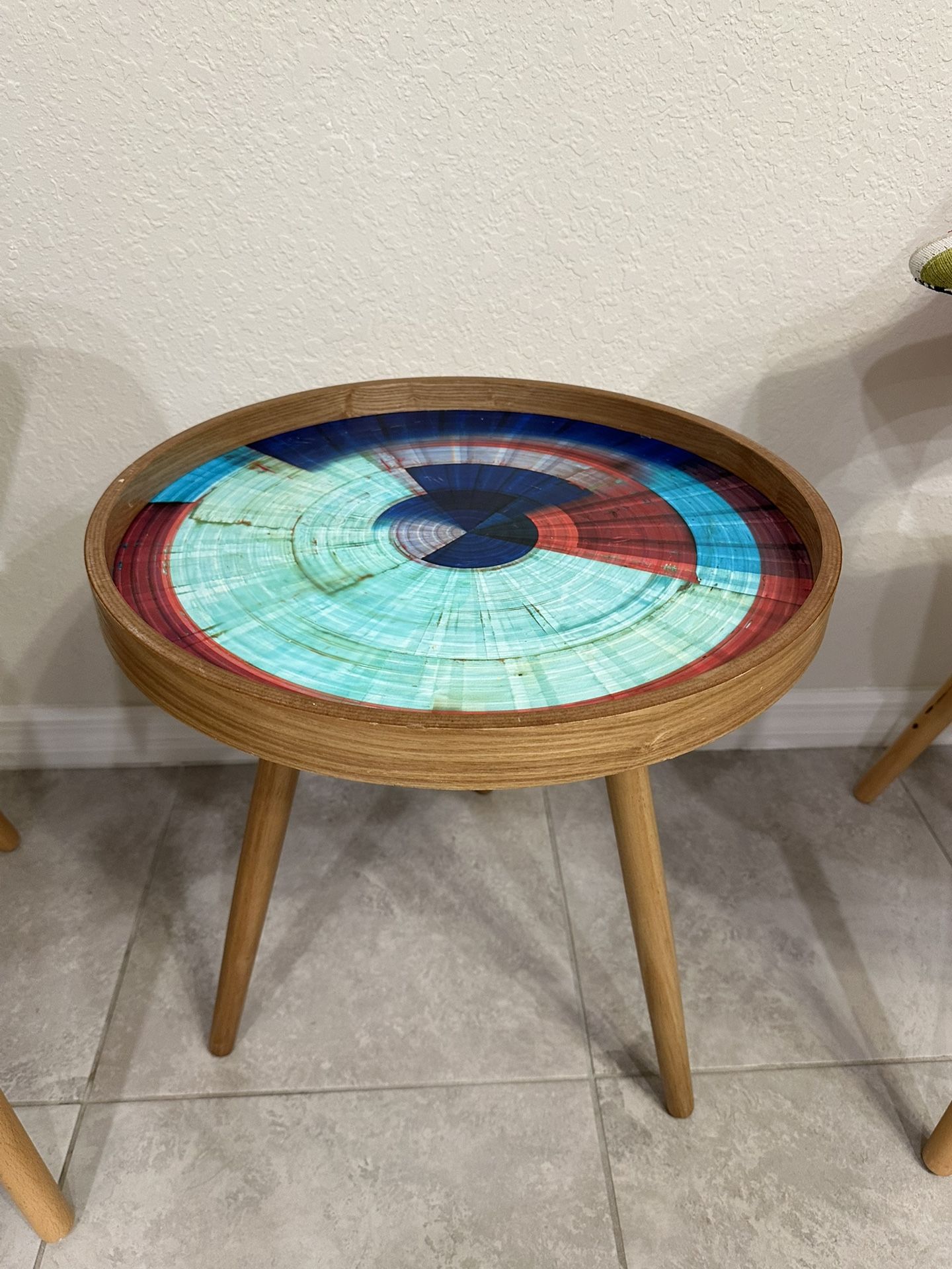 Mid Century Modern Wooden Side Coffee Table