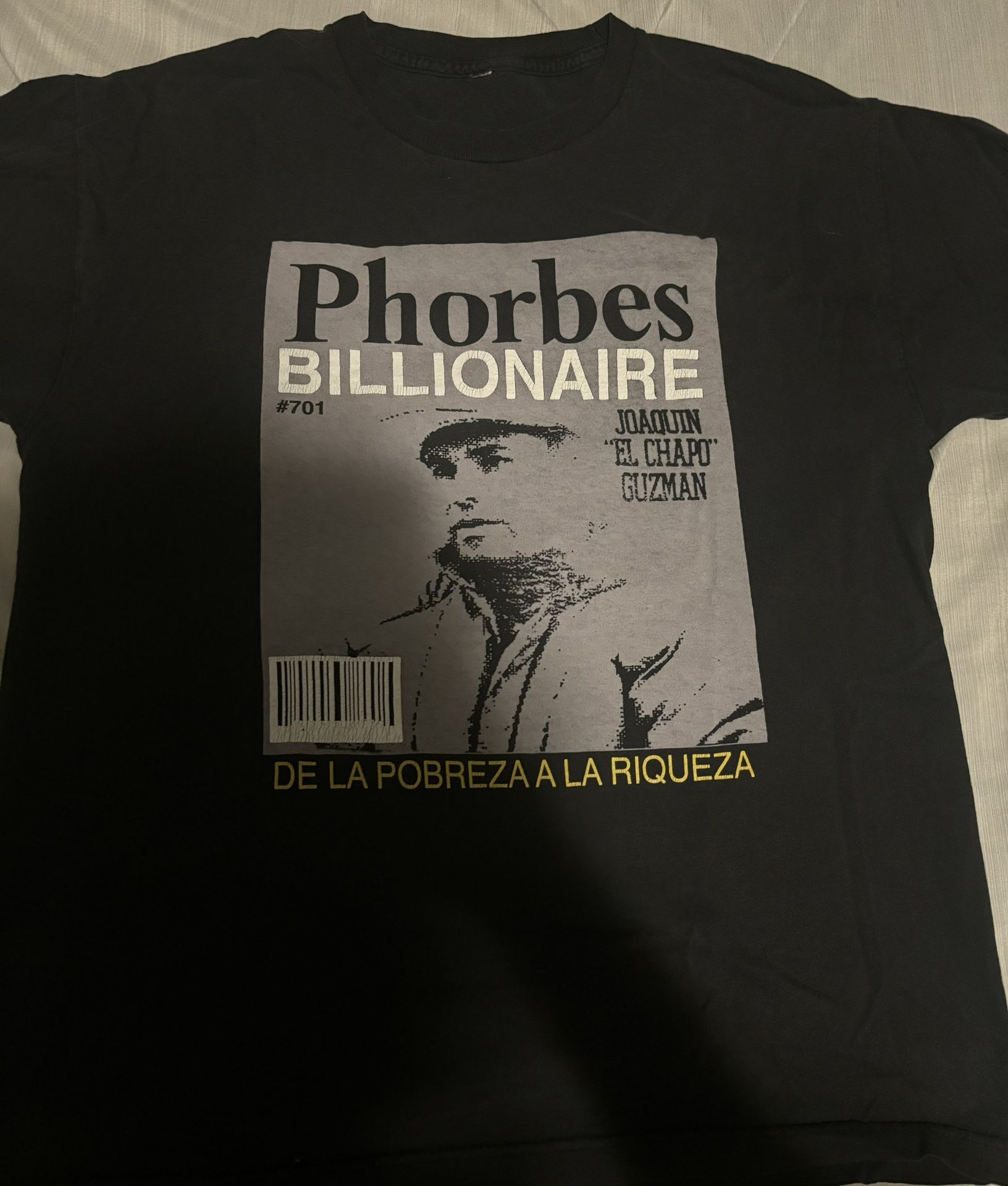 Vintage El Chapo Forbes “Phorbes” Shirt