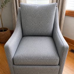 Accent Chairs (2) – Neutral Gray, Clean & Comfortable