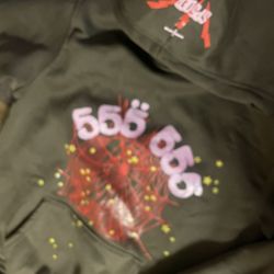 Sp5der Hoodie Set