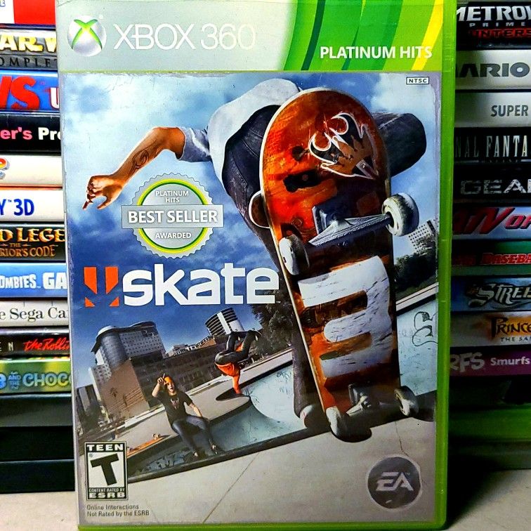 Skate 3 - Xbox 360 - ShopB - 14 anos!