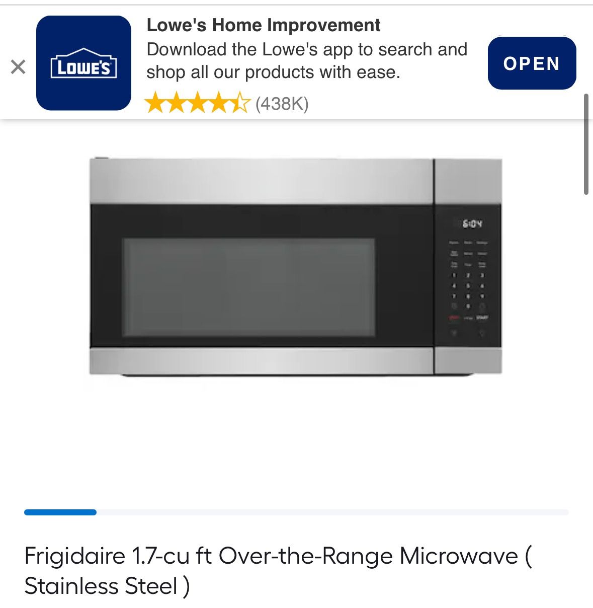 Microwave new in box