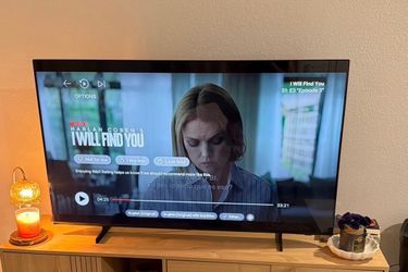 Flat Screen Smart TV with Stand
