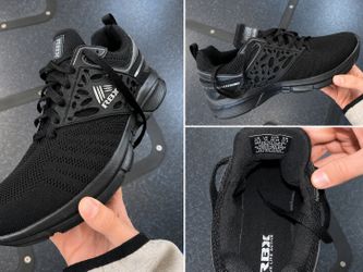 RBX Men’s Athletic Running Shoes Size 10.5 Black Clean