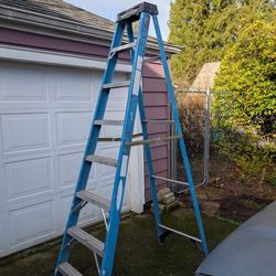 Werner 8ft Folding Ladder 