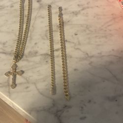 Please read two bracelets only not the chain the chain I am selling separately