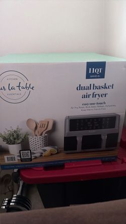Sur la table dual basket air fryer