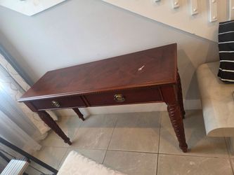 Desk with chair