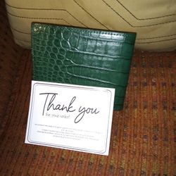 Alligator Handmade Wallet 