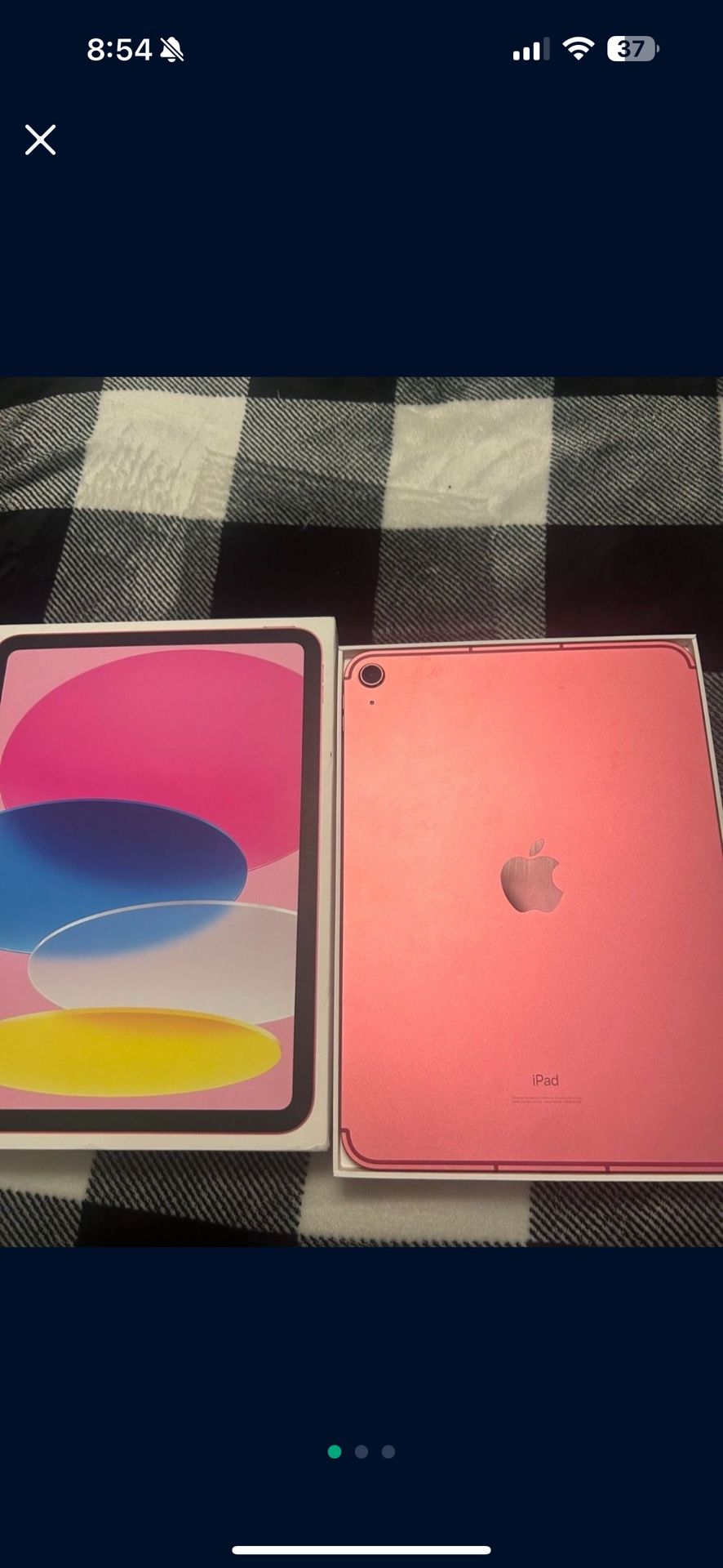 2022 Pink ipad 10th Gen