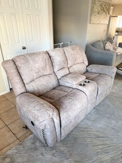 Loveseat with Console