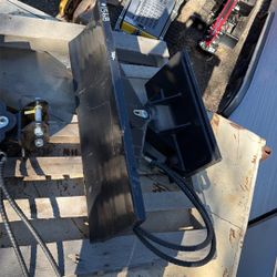 Dozer Blade Attachment Stand On Mini Skid