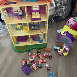 Peppa Pig House And Accessories 
