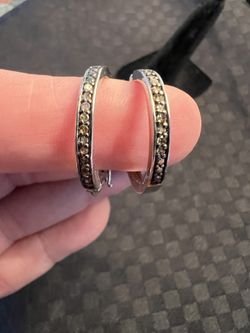 Sterling Silver Hoops