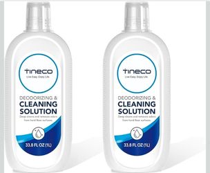 Pack of 2 Tineco Floor Cleaning Solution 1L (33.8 OZ) for i5/i6 Stretch & FLOOR ONE S5/S6/S7/S9 Artist & S6/S7/S9 Master & Breeze Series, (EXCEPT iFLO