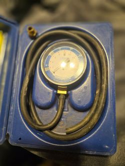 Yellow jacket pressure tester