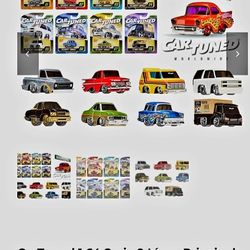 Car Tuned Series 9 Set Of 8 Cars 