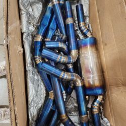 Titanium Exhaust Muffler System 
