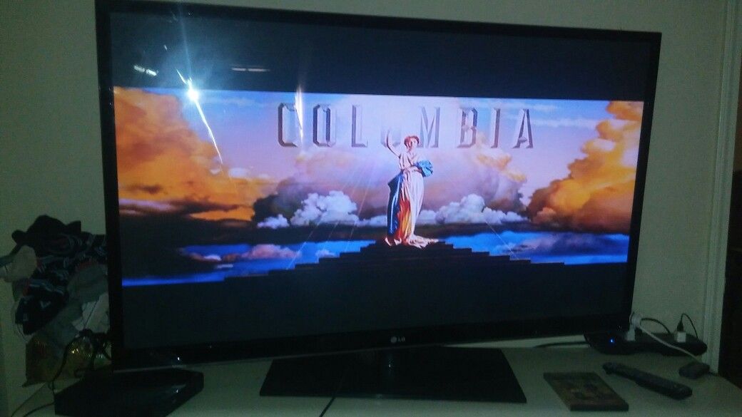 LG 60 inch Plasma TV with swivel stand