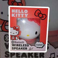 Adorable Hello Kitty Bluetooth Wireless Speaker - Rechargeable & Portable!