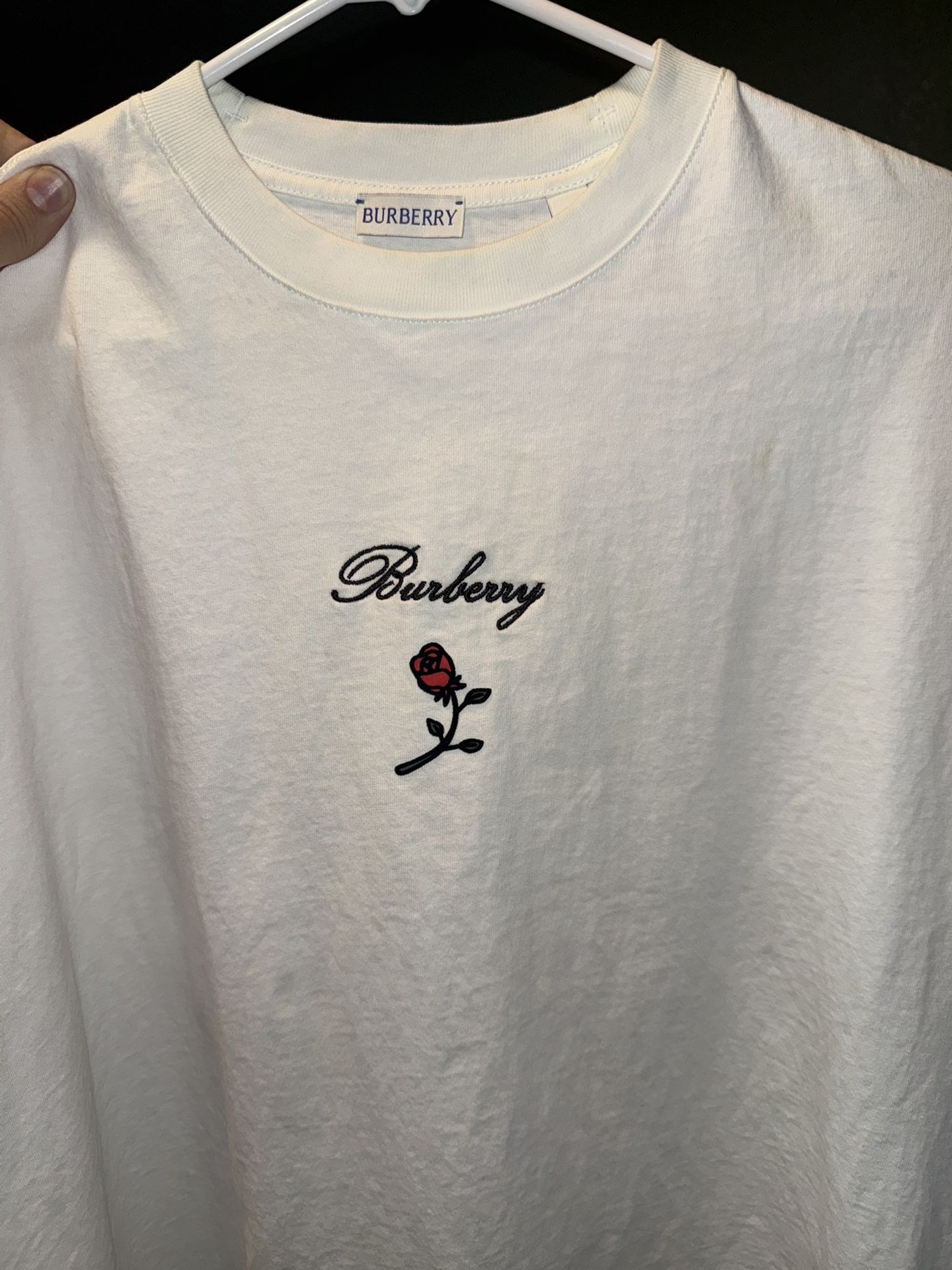 Burberry Rose T- Shirt