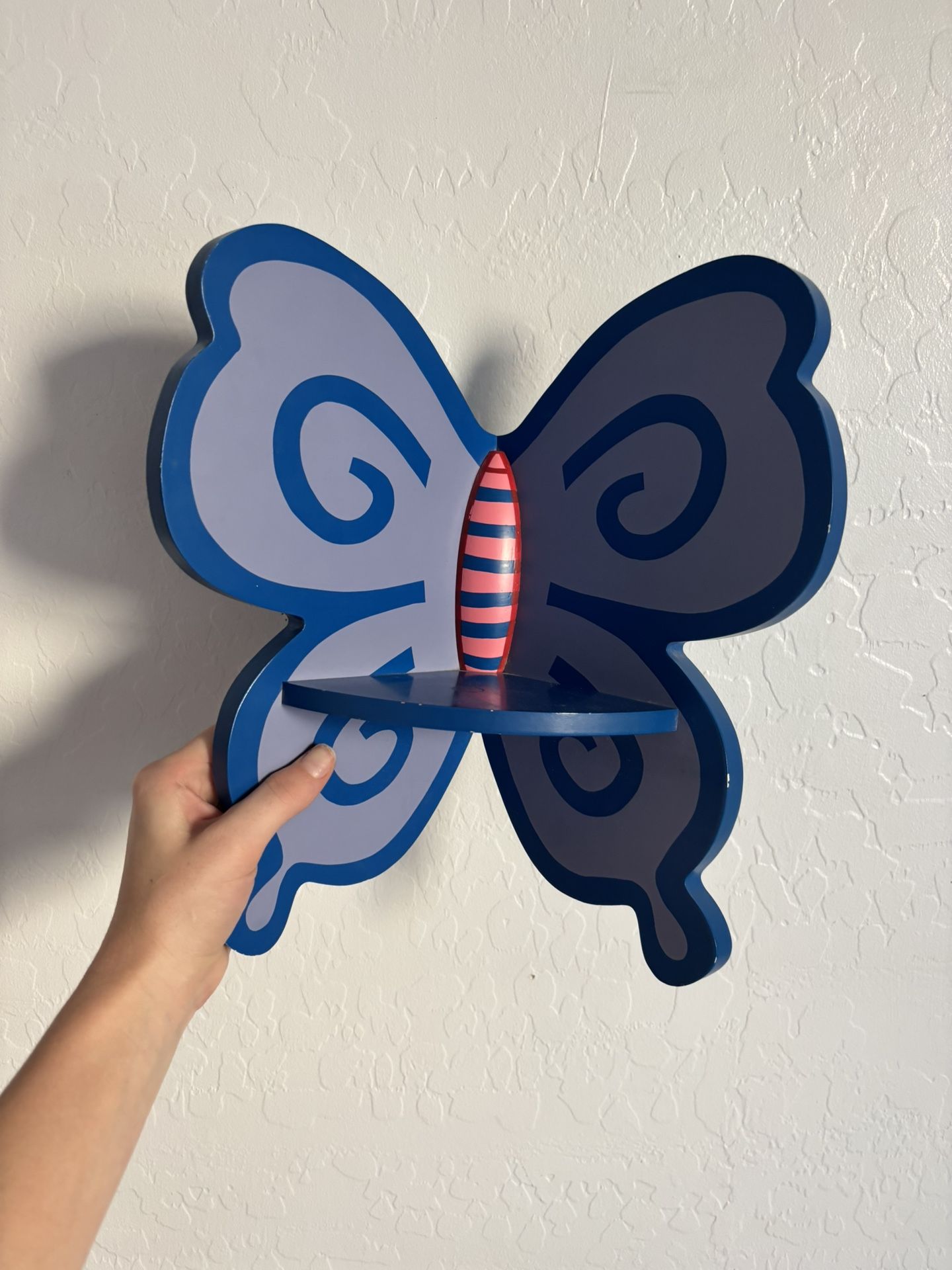 Butterfly Corner Shelf