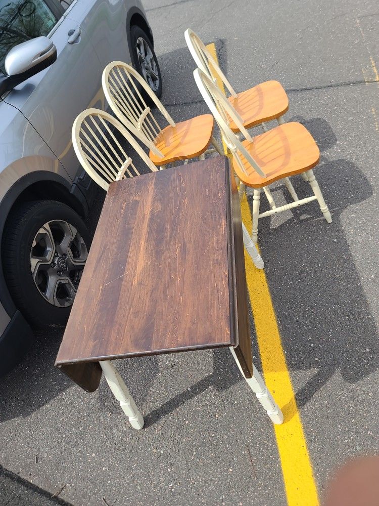 Sturdy Kitchen Table Or Snack Table 