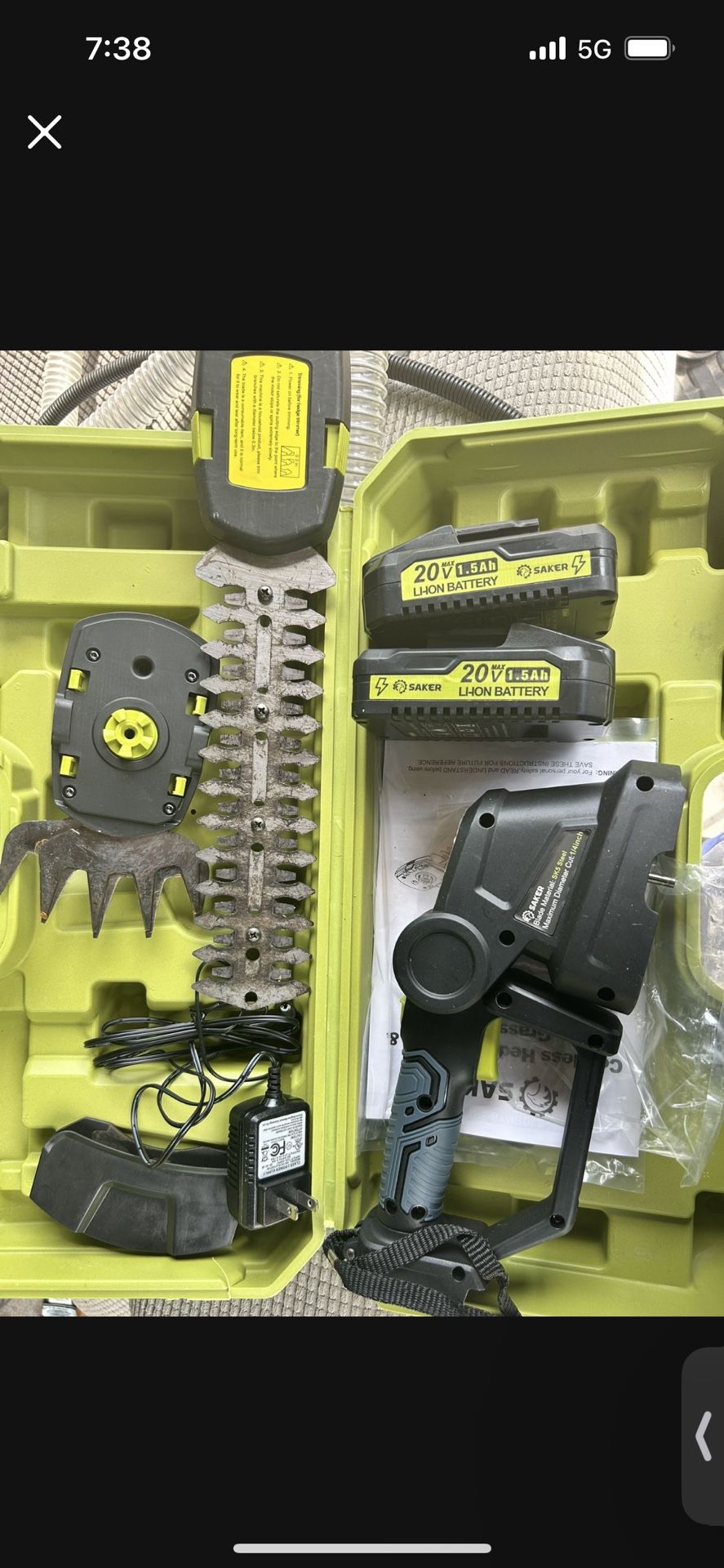 Saker Hedge Trimmer