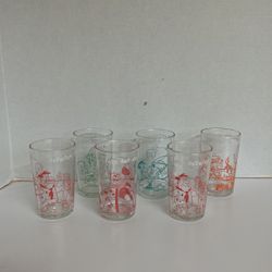 Flintstone Jelly Glasses