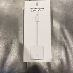 Mini DisplayPort to DVI Adapter