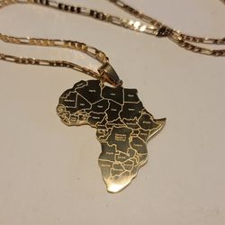 Africa Chain And Charm