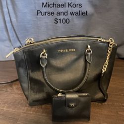 Michael Kors purse And Wallet 