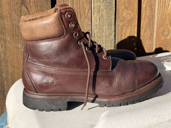 Full Grain Leather Timberlands Size 9