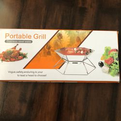 Portable Grill Stainless Steel Ware 