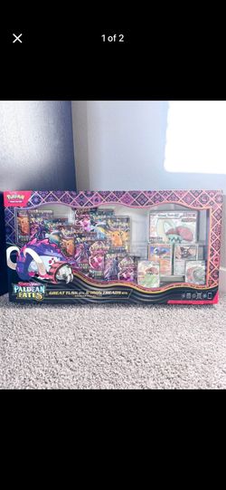 Paldean fate great tusk box pokemon