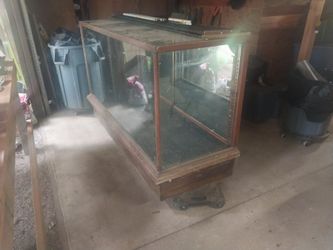 Display Case Vintage Antique