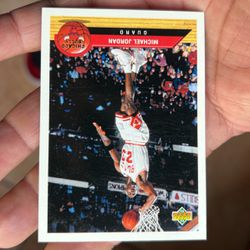 Michael Jordan P5 Upper Deck Card 1992-93