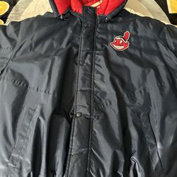 Vintage Cleveland Indians Starter Coat 
