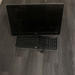 HP Monitor And Keyboard