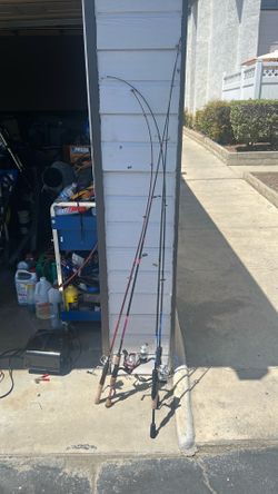 fishing poles