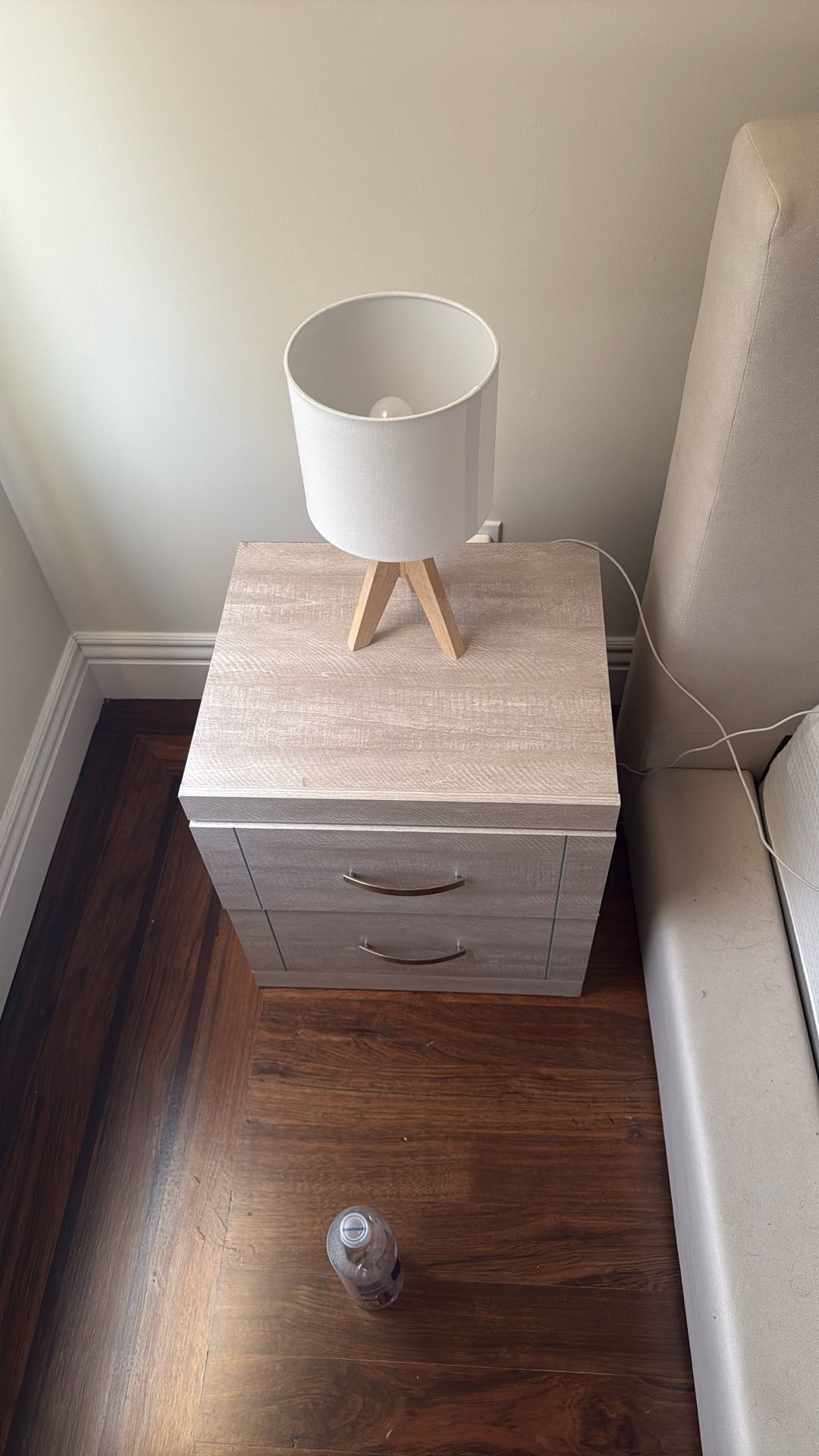 Nightstand With Lamp