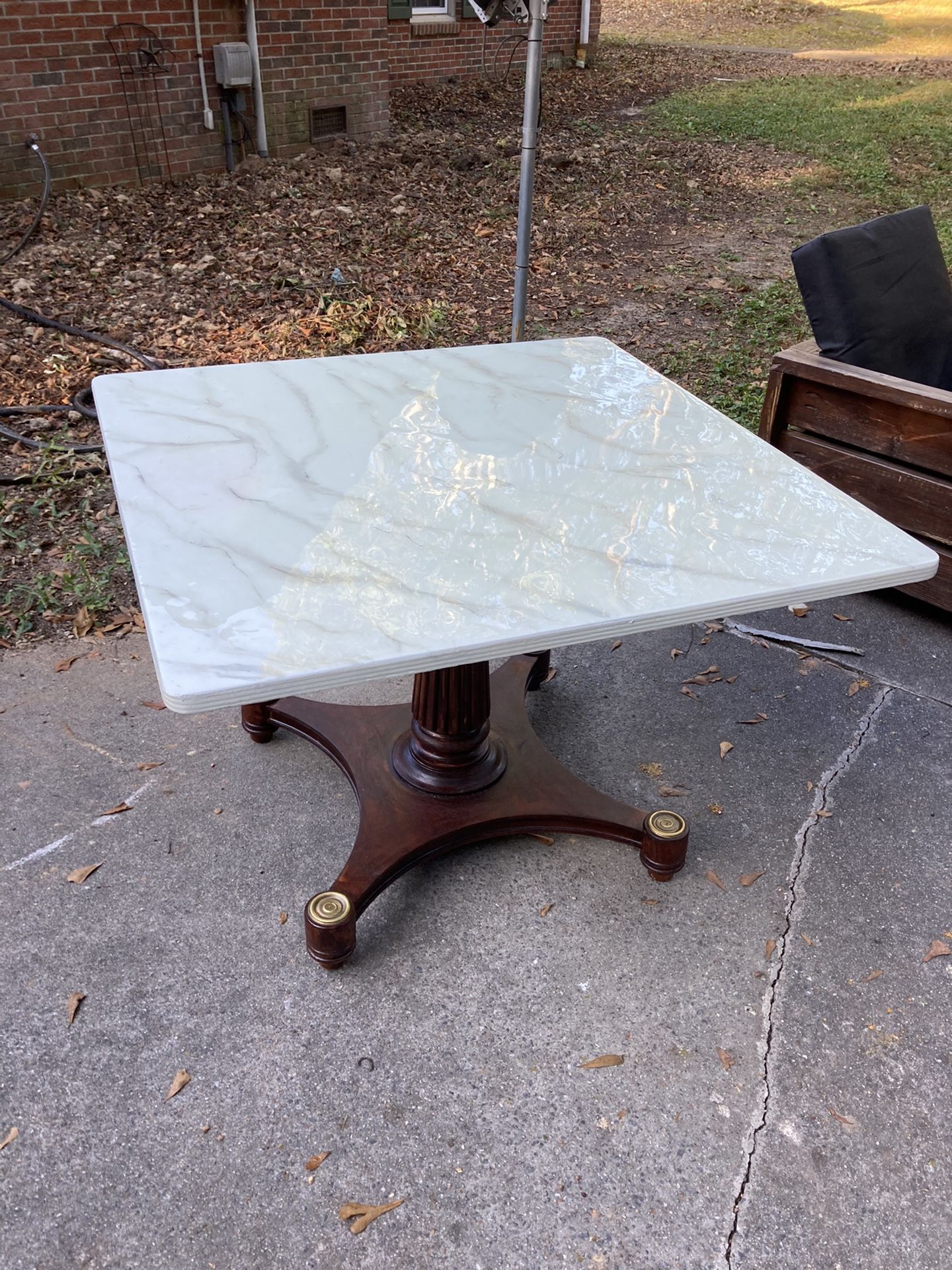 Faux marble Table 