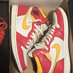 Jordan 1 Light Fusion Red