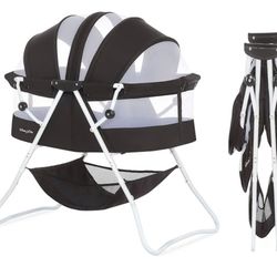 Dream On Me Bassinet - Color  Black and White