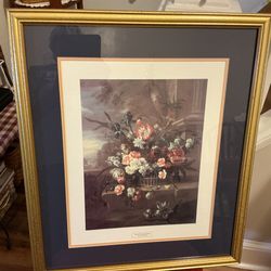 Wall Hanging Picture, A Couple Scratches. Otherwise very hood