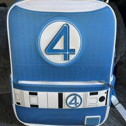 Fantastic Four Backpack With Pin - Brand New $80