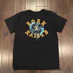 Born x Raised F’ the world tee size large