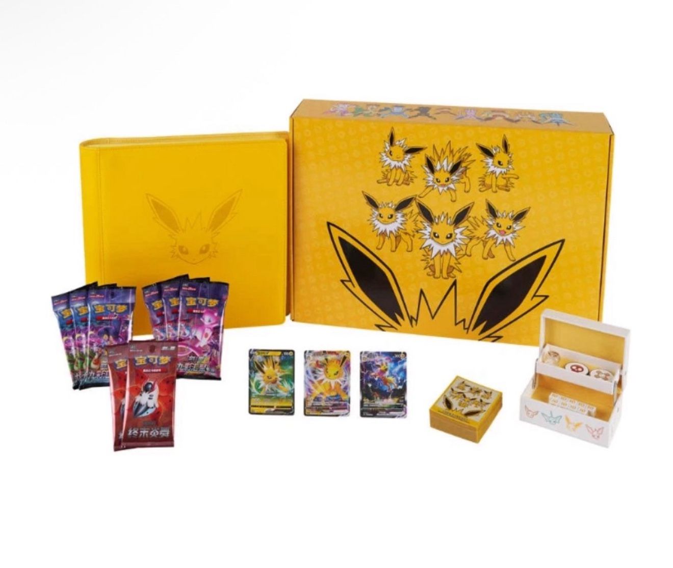 Jolteon Pokemon Chinese 2024 Deluxe Gift Box